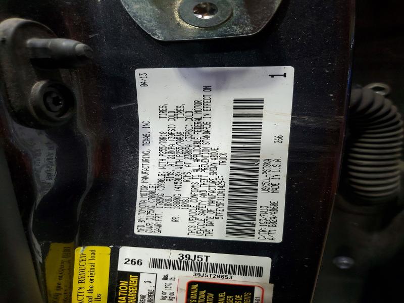 Aukcja sprzedaży 2013 Toyota Tundra, vin: 5TFEY5F11DX142947, numer aukcji: 55095386
