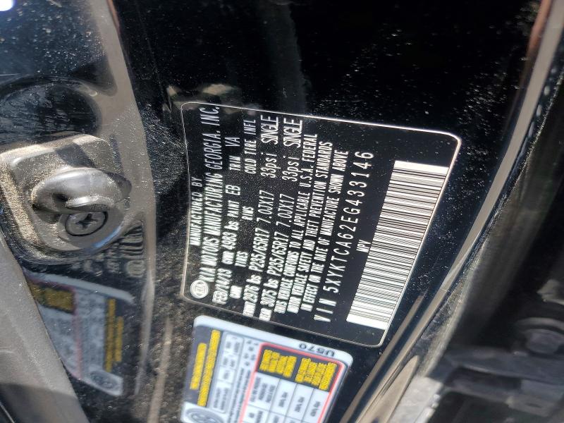Aukcja sprzedaży 2014 Kia Sorento, vin: 5XYKTCA62EG433146, numer aukcji: 52848906