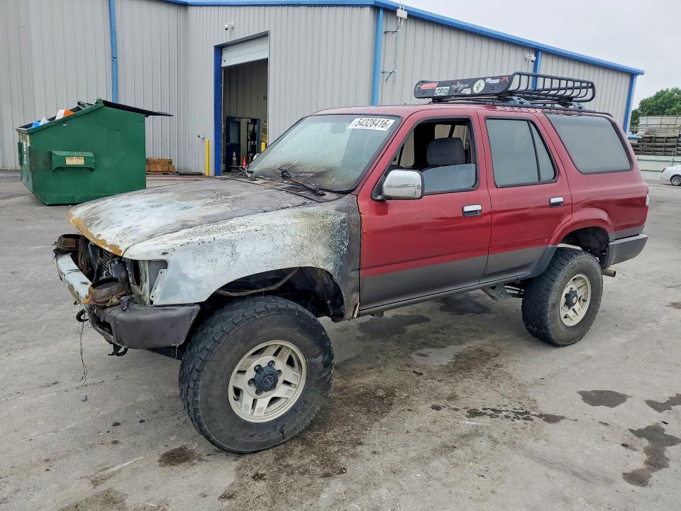 1991 Toyota 4runner მანქანა იყიდება აუქციონზე, vin: JT3VN39W5M0049978, აუქციონის ნომერი: 54328416