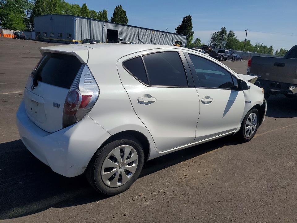 2014 Toyota Prius C მანქანა იყიდება აუქციონზე, vin: JTDKDTB33E1563356, აუქციონის ნომერი: 55084256