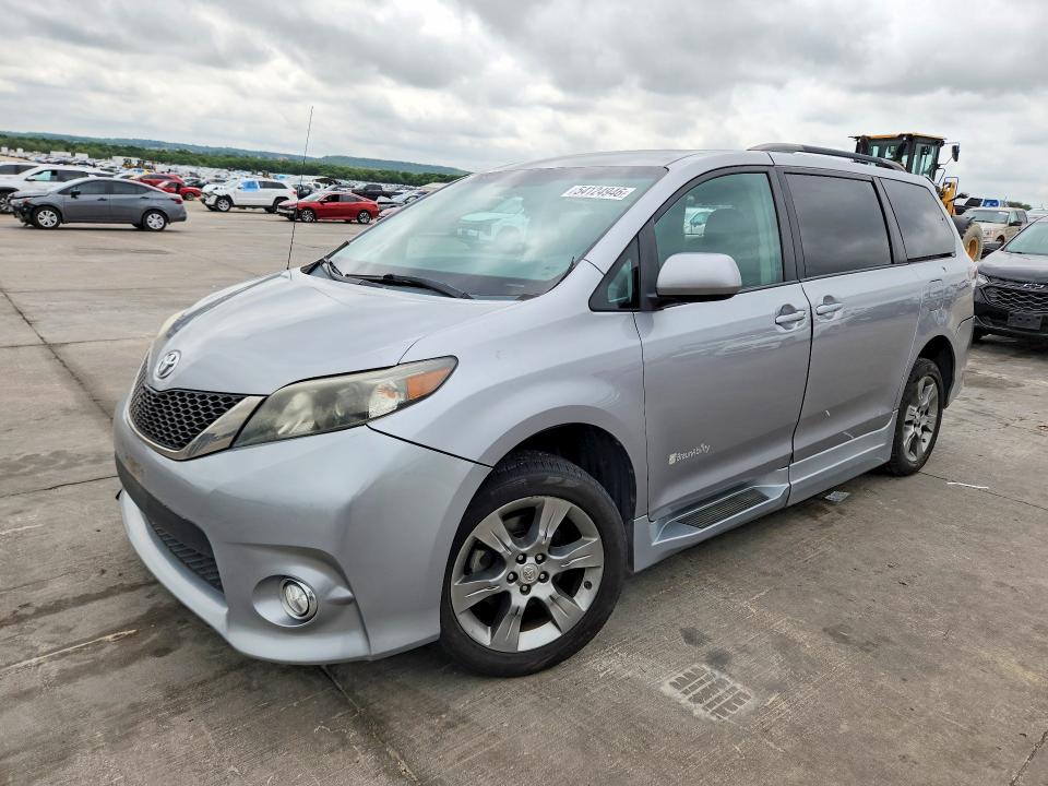 Продажа на аукционе авто 2012 Toyota Sienna, vin: 5TDXK3DC8CS246889, номер лота: 54124946