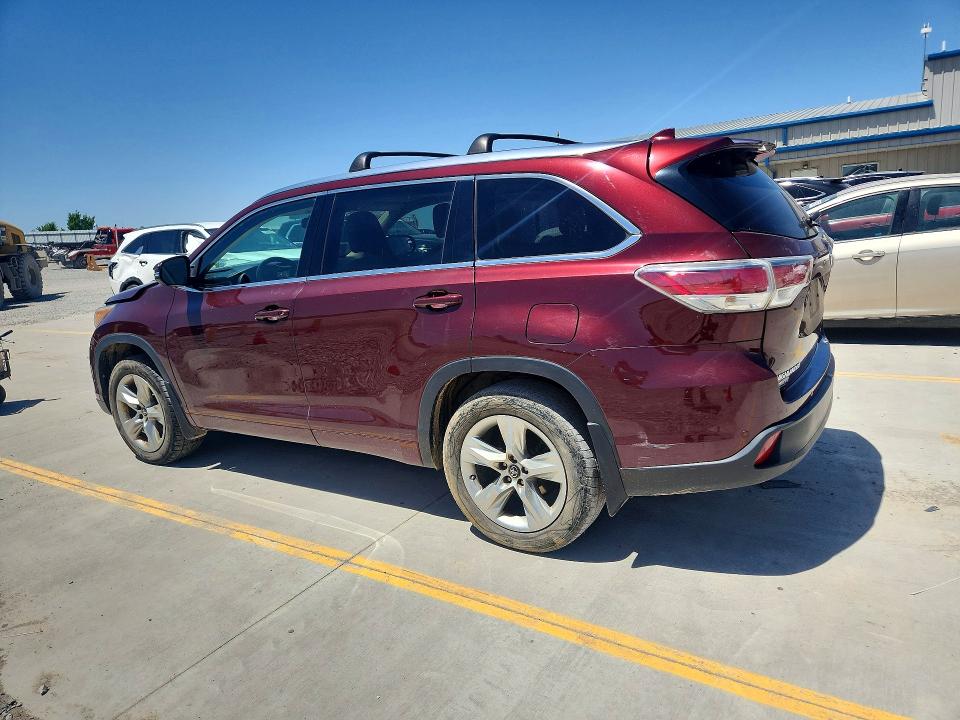 Продажа на аукционе авто 2016 Toyota Highlander, vin: 5TDDKRFH1GS304913, номер лота: 52590306