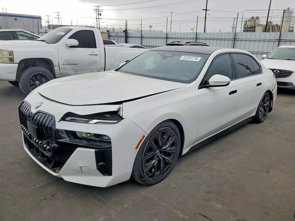 53293176 :رقم المزاد ، WBY43EJ07SCT36233 vin ، 2025 Bmw I7 مزاد بيع