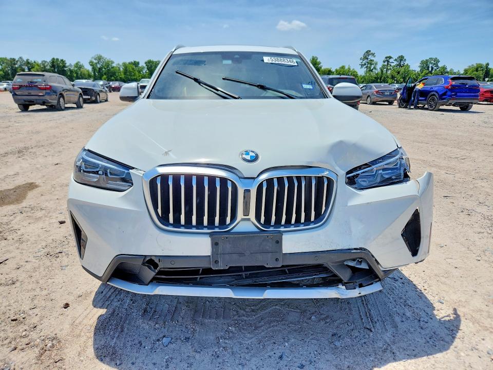 Aukcja sprzedaży 2022 Bmw X3, vin: WBX47DP07NN134026, numer aukcji: 53888346