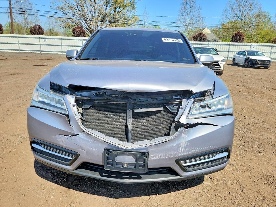2016 Acura Mdx მანქანა იყიდება აუქციონზე, vin: 5FRYD4H49GB039136, აუქციონის ნომერი: 52370546