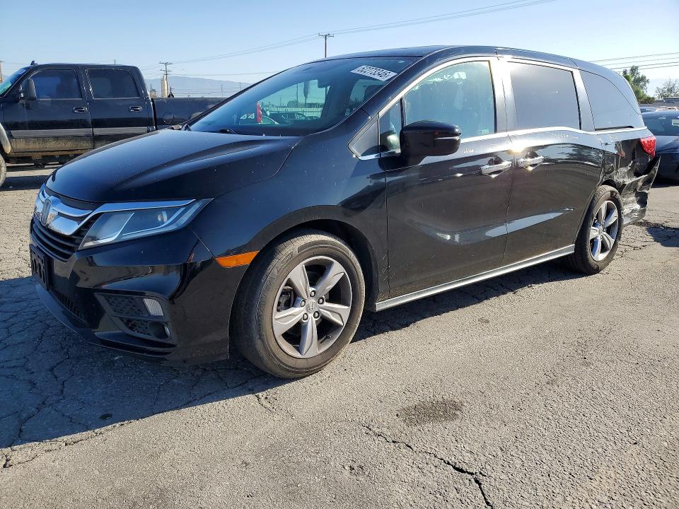 52273346 :رقم المزاد ، 5FNRL6H7XKB061590 vin ، 2019 Honda Odyssey مزاد بيع