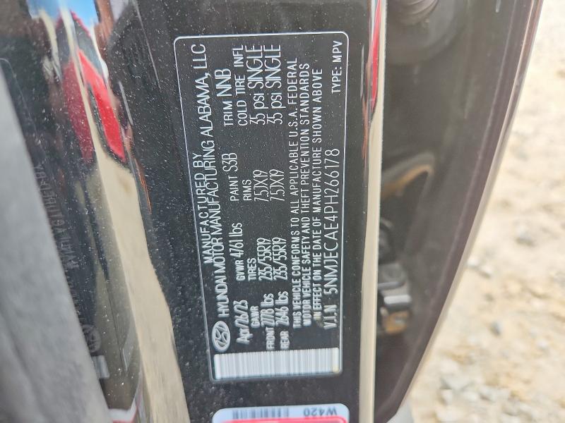 Продажа на аукционе авто 2023 Hyundai Tucson, vin: 5NMJECAE4PH266178, номер лота: 54473596