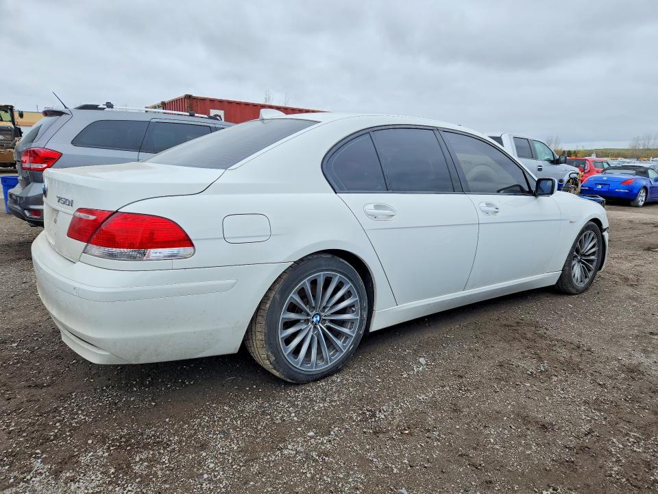 2008 Bmw 750 მანქანა იყიდება აუქციონზე, vin: WBAHL83518DT11745, აუქციონის ნომერი: 49752596