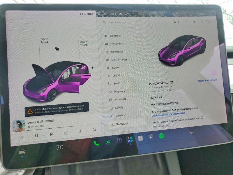 Продаж на аукціоні авто 2022 Tesla Model 3, vin: 5YJ3E1EB3NF131768, номер лоту: 53879896
