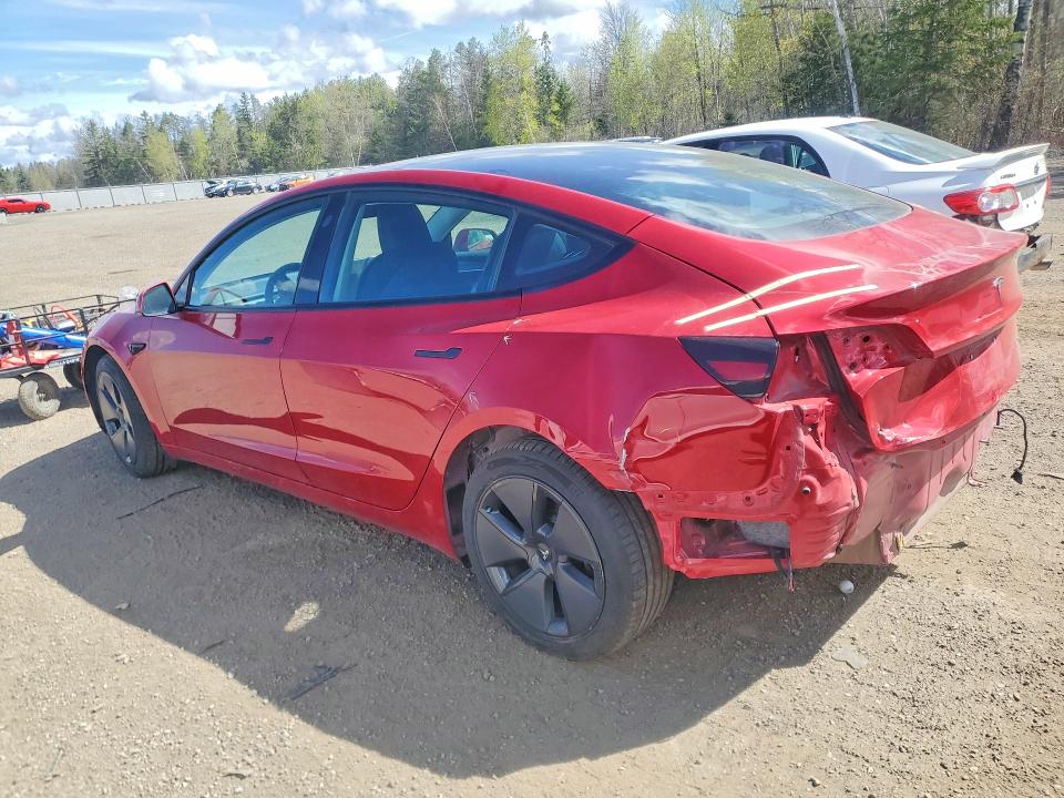 52349976 :رقم المزاد ، 5YJ3E1EB8NF206464 vin ، 2022 Tesla Model 3 مزاد بيع