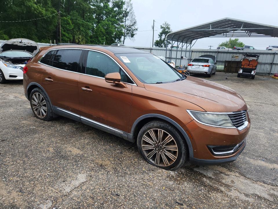 Auction sale of the 2016 Lincoln Mkx, vin: 2LMPJ7JR8GBL23142, lot number: 51994556