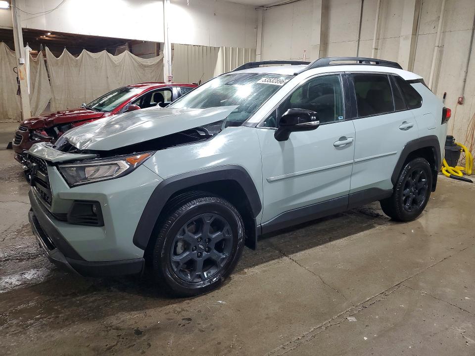 53532896 :رقم المزاد ، 2T3S1RFV4MW146996 vin ، 2021 Toyota Rav4 مزاد بيع