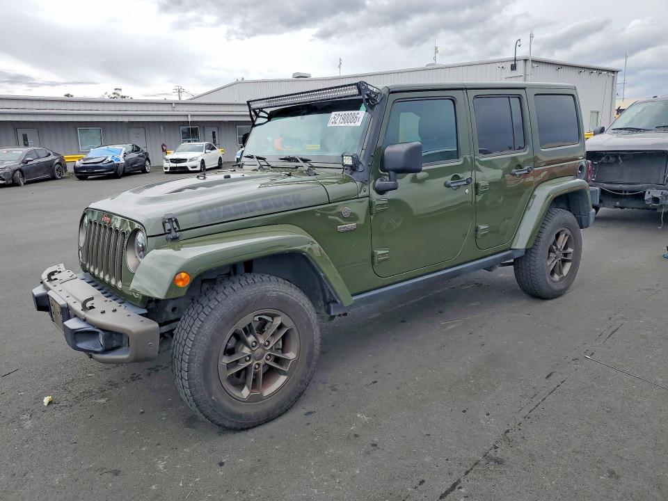 Aukcja sprzedaży 2016 Jeep Wrangler Unlimited, vin: 1C4BJWEG8GL256393, numer aukcji: 52190086