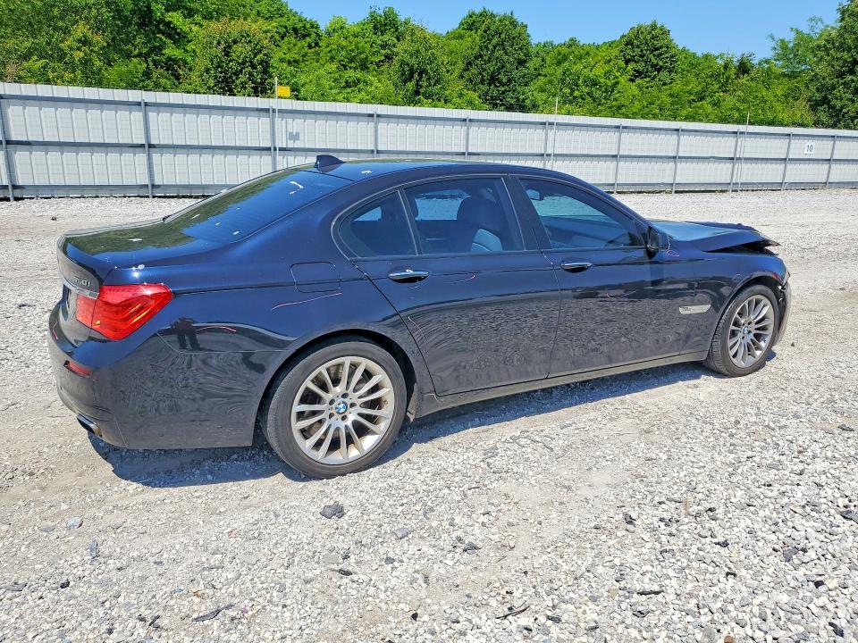 2011 Bmw 750 მანქანა იყიდება აუქციონზე, vin: WBAKC6C52BC395081, აუქციონის ნომერი: 52123096