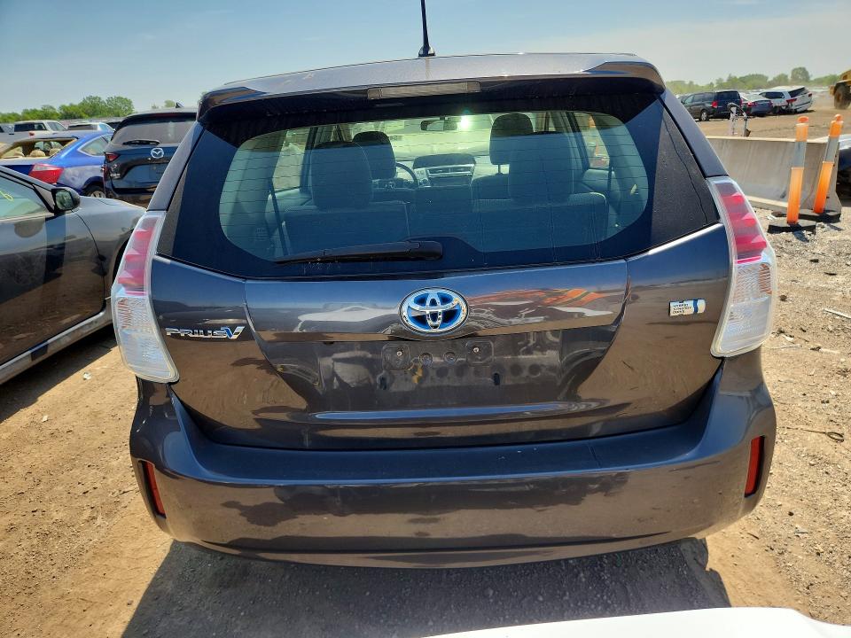 2017 Toyota Prius V მანქანა იყიდება აუქციონზე, vin: JTDZN3EUXHJ065837, აუქციონის ნომერი: 54961496