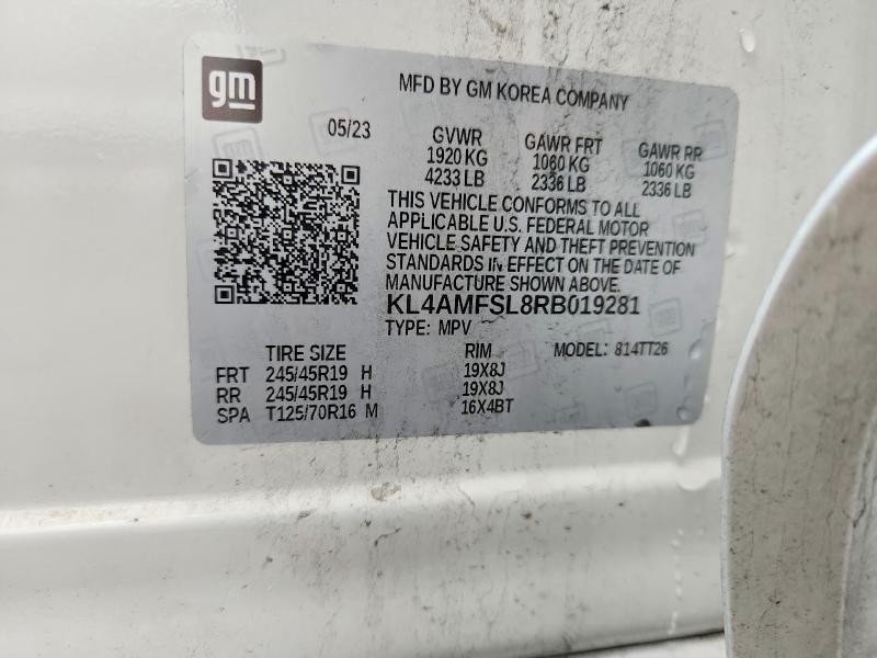 Aukcja sprzedaży 2024 Buick Encore Gx, vin: KL4AMFSL8RB019281, numer aukcji: 54468546