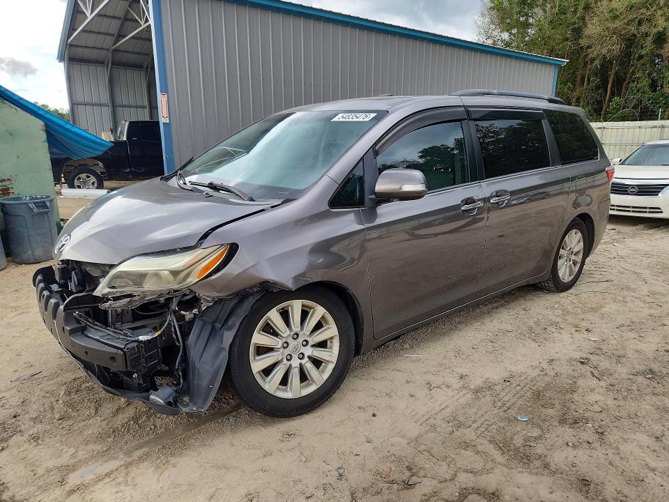 Aukcja sprzedaży 2016 Toyota Sienna, vin: 5TDYK3DC1GS765275, numer aukcji: 54835476