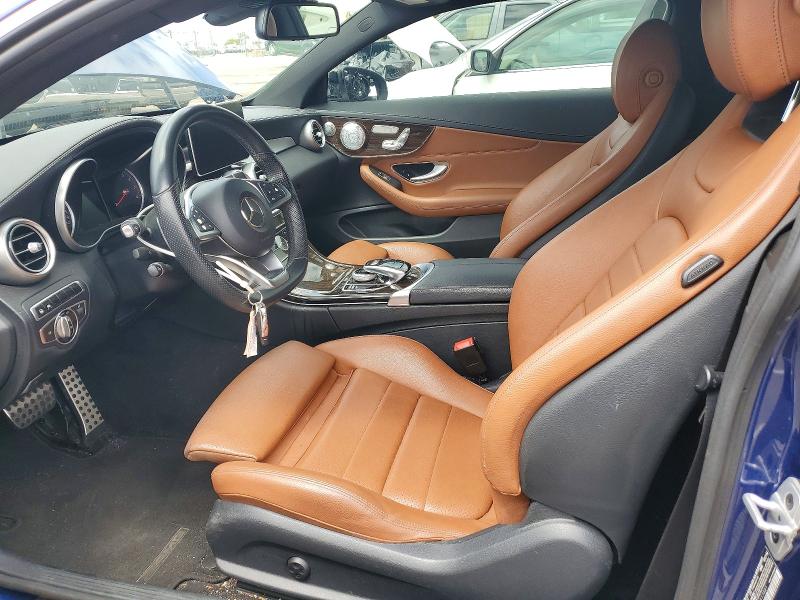 52424996 :رقم المزاد ، WDDWJ4KB5HF417481 vin ، 2017 Mercedes-benz C مزاد بيع