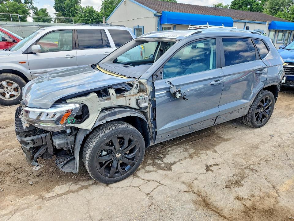 2022 Volkswagen Taos მანქანა იყიდება აუქციონზე, vin: 3VVRX7B23NM020291, აუქციონის ნომერი: 55186106