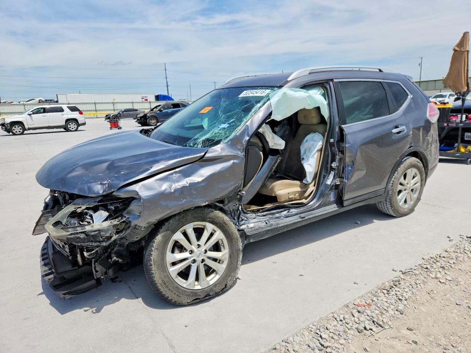 2015 Nissan Rogue მანქანა იყიდება აუქციონზე, vin: 5N1AT2MT9FC915007, აუქციონის ნომერი: 52345416