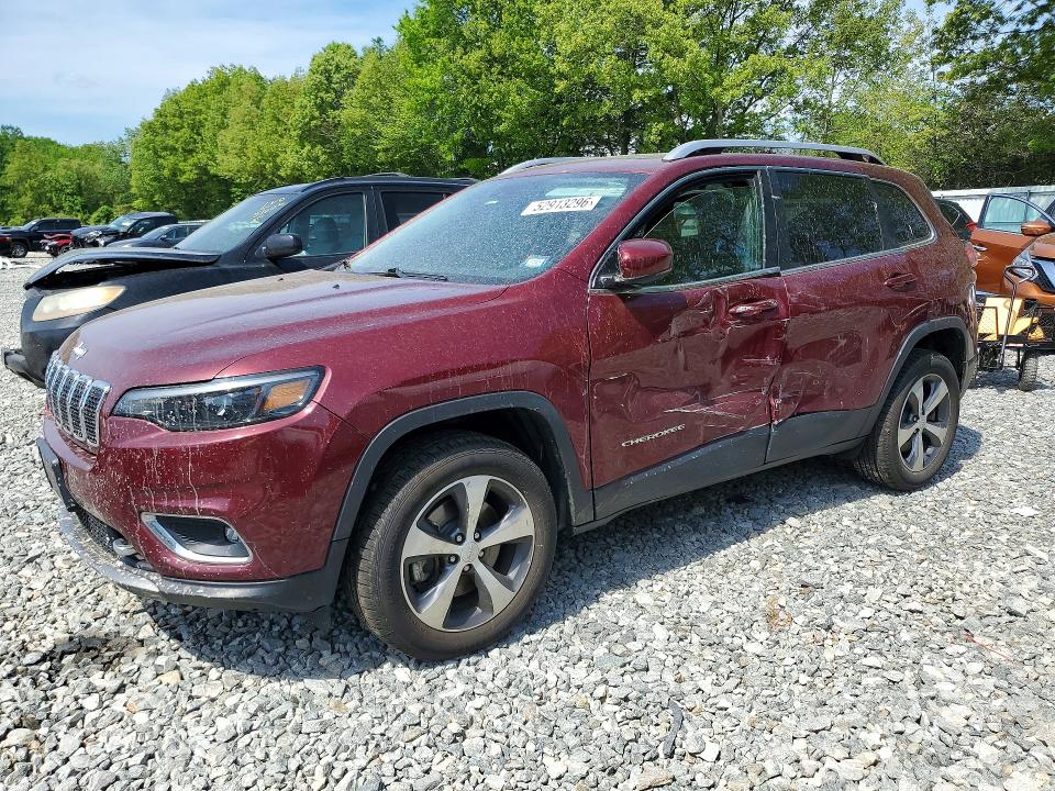 Продажа на аукционе авто 2021 Jeep Cherokee, vin: 1C4PJMDX3MD174444, номер лота: 52913296