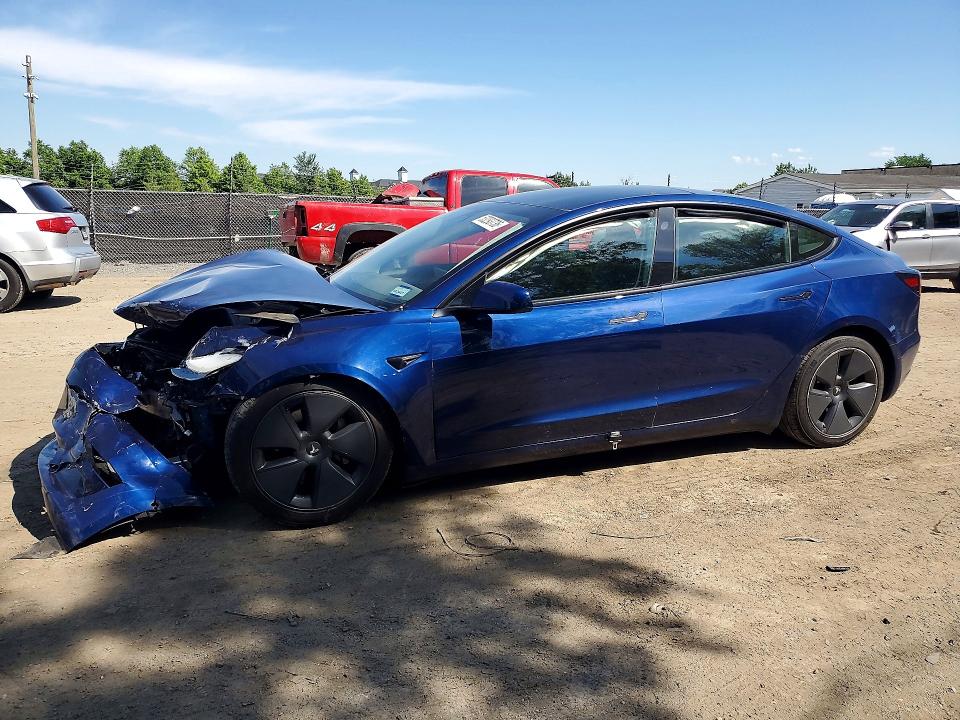 Продажа на аукционе авто 2022 Tesla Model 3, vin: 5YJ3E1EBXNF179574, номер лота: 53293736