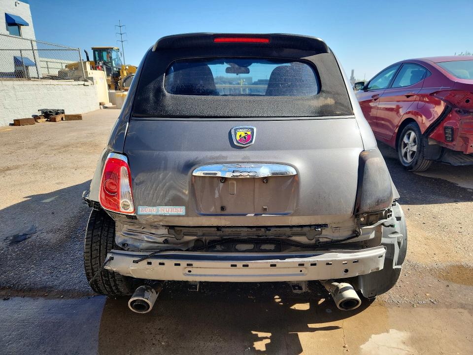 2013 Fiat 500 მანქანა იყიდება აუქციონზე, vin: 3C3CFFJH7DT714546, აუქციონის ნომერი: 53131226