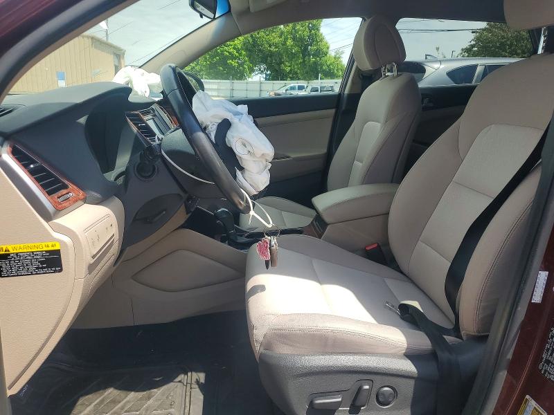 52552256 :رقم المزاد ، KM8J33A20HU355117 vin ، 2017 Hyundai Tucson مزاد بيع