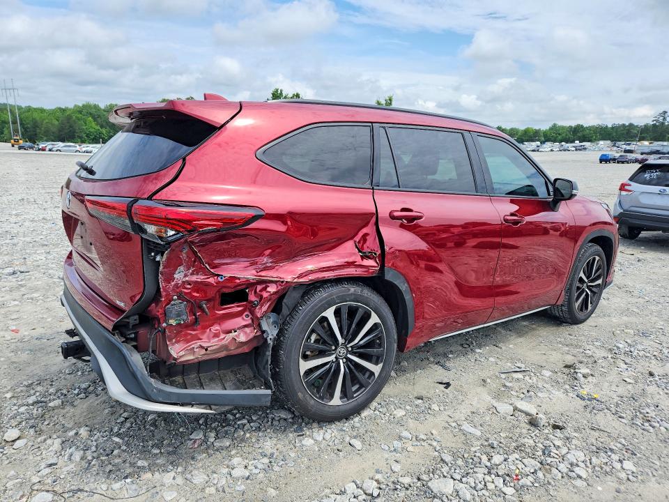 Продаж на аукціоні авто 2022 Toyota Highlander, vin: 5TDJZRAH7NS109272, номер лоту: 54045776
