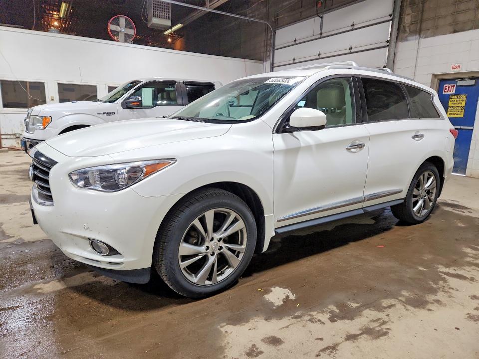 2013 Infiniti Jx35 მანქანა იყიდება აუქციონზე, vin: 5N1AL0MM5DC348031, აუქციონის ნომერი: 52663406