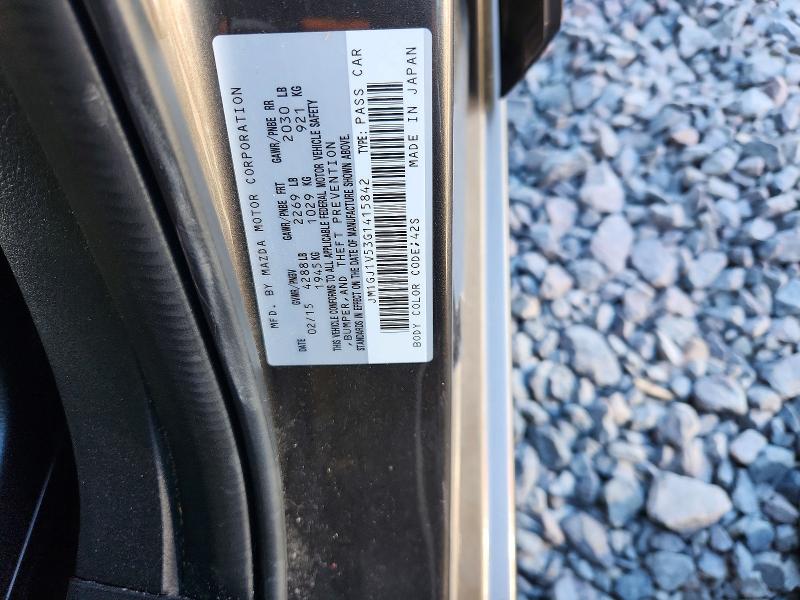Продажа на аукционе авто 2016 Mazda 6, vin: JM1GJ1V53G1415842, номер лота: 53735686