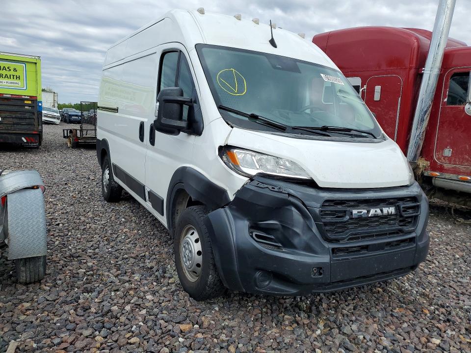 2023 Ram Promaster 2500 მანქანა იყიდება აუქციონზე, vin: 3C6LRVCG1PE551443, აუქციონის ნომერი: 51600526