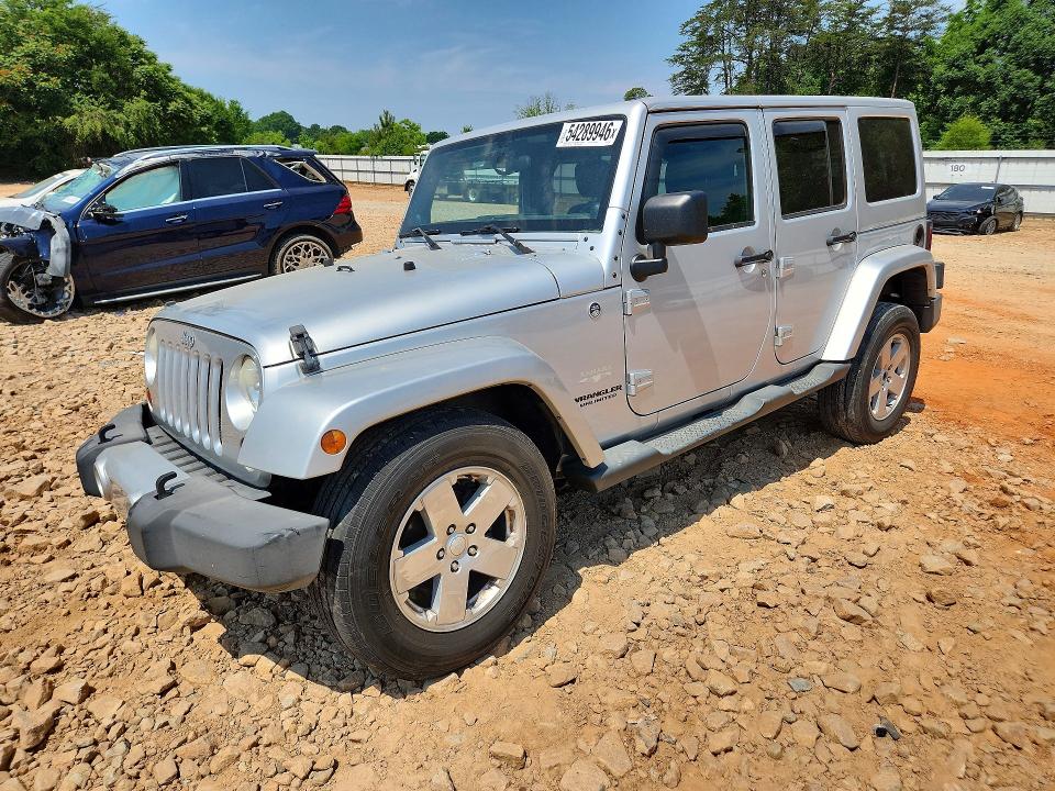 Продажа на аукционе авто 2012 Jeep Wrangler Unlimited, vin: 1C4BJWEG2CL216546, номер лота: 54289946