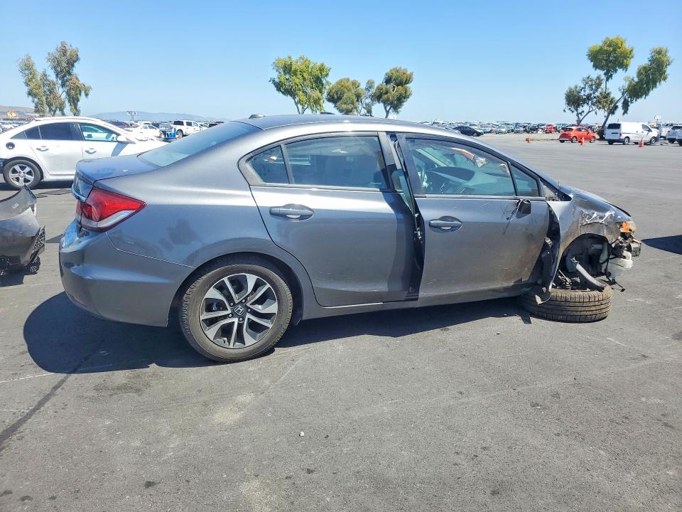 53967966 :رقم المزاد ، 19XFB2F99DE281444 vin ، 2013 Honda Civic مزاد بيع