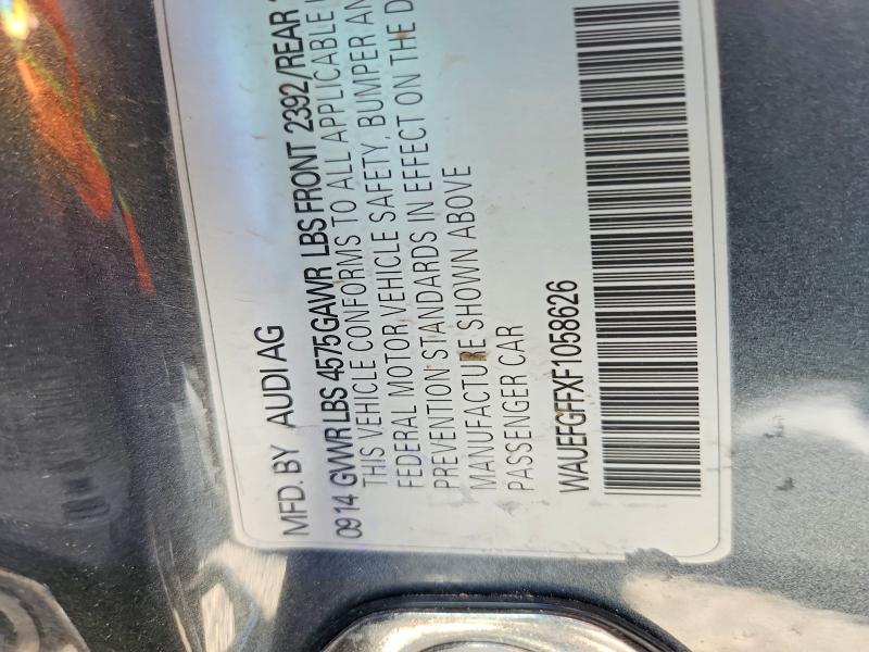Продаж на аукціоні авто 2015 Audi A3, vin: WAUEFGFFXF1058626, номер лоту: 50956656