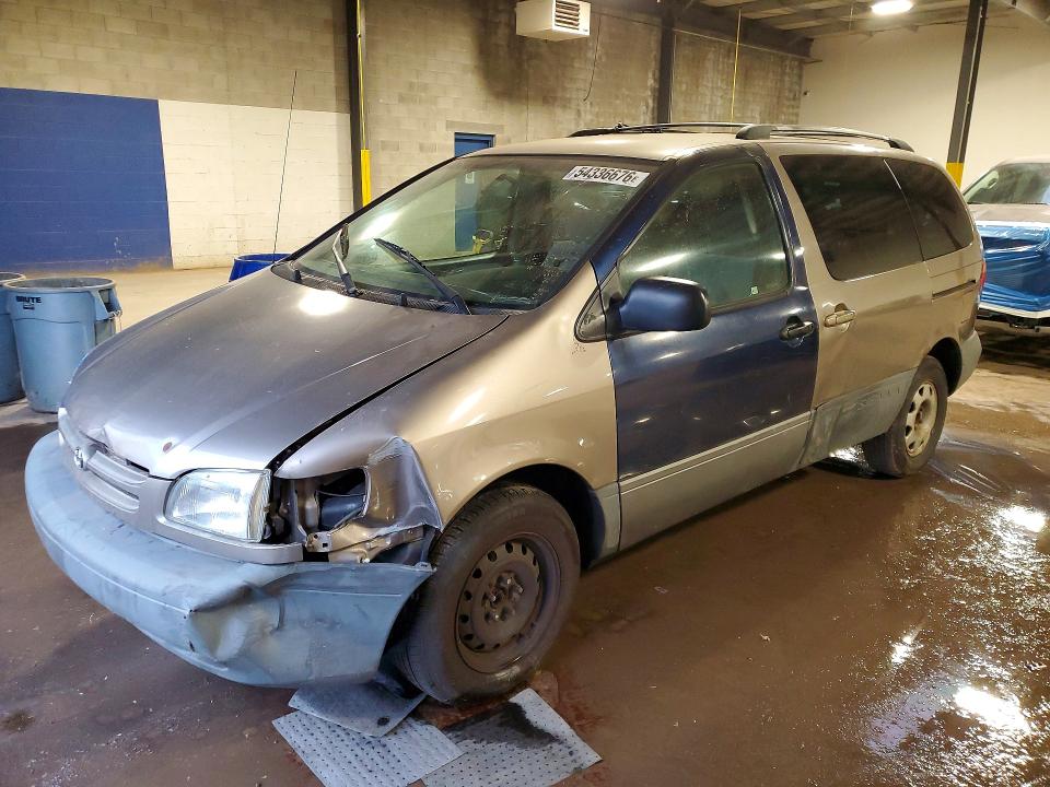 1999 Toyota Sienna მანქანა იყიდება აუქციონზე, vin: 4T3ZF19C0XU131881, აუქციონის ნომერი: 54336676