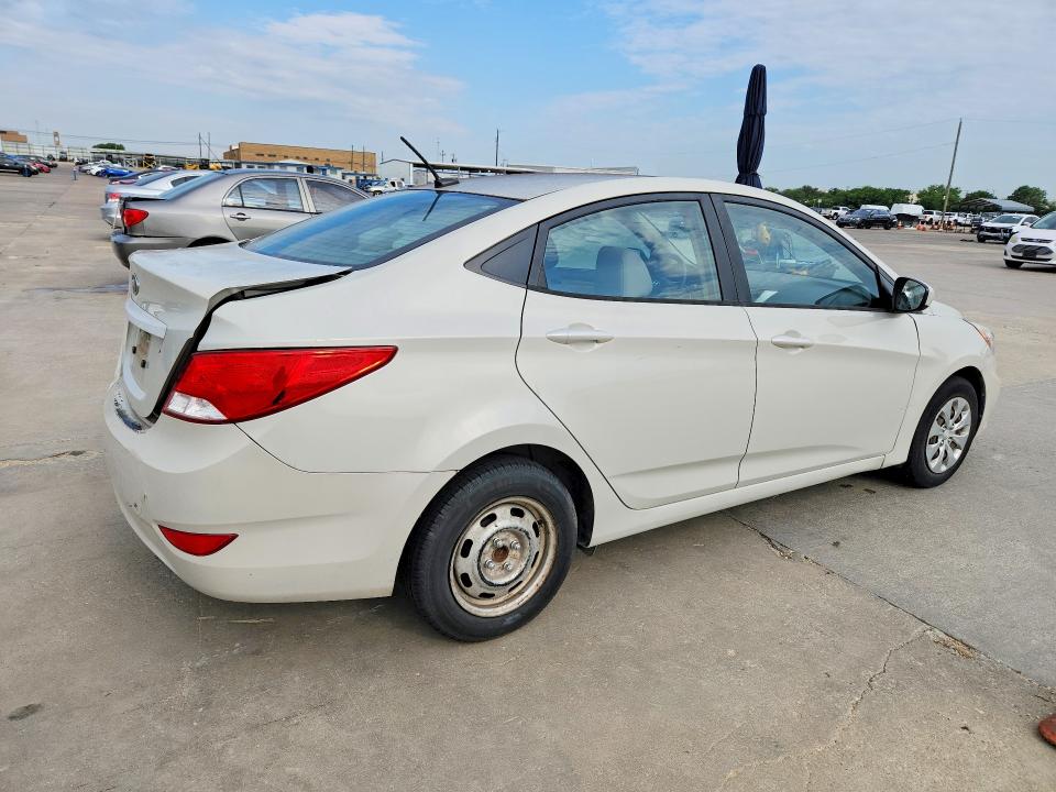 2016 Hyundai Accent მანქანა იყიდება აუქციონზე, vin: KMHCT4AE0GU043886, აუქციონის ნომერი: 54973896
