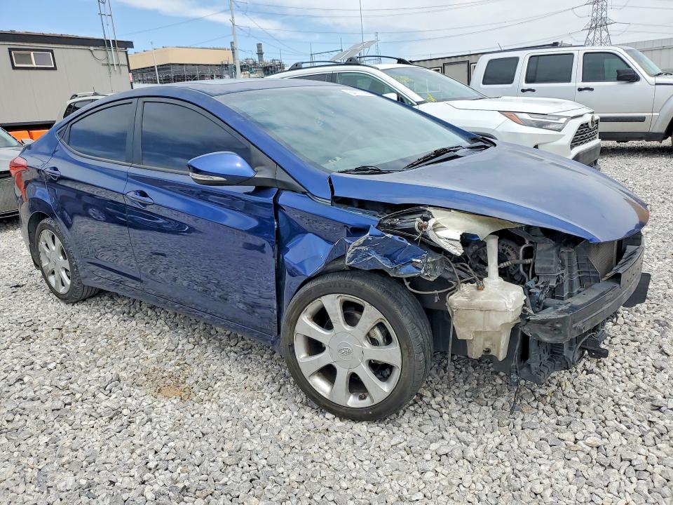 54707156 :رقم المزاد ، KMHDH4AE7DU748721 vin ، 2013 Hyundai Elantra مزاد بيع