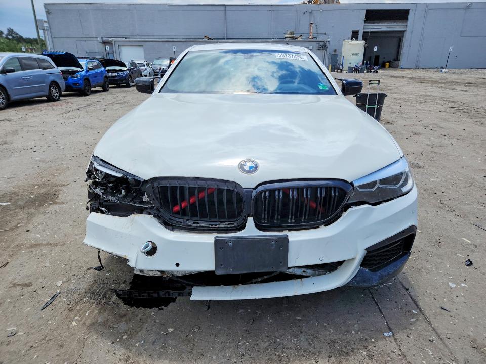 2018 Bmw 530e მანქანა იყიდება აუქციონზე, vin: WBAJA9C52JB033968, აუქციონის ნომერი: 53137096