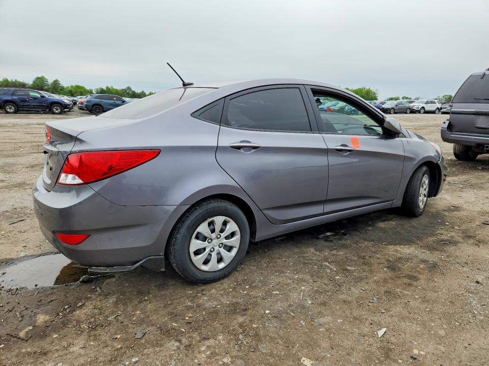 52552306 :رقم المزاد ، KMHCT4AE8FU796225 vin ، 2015 Hyundai Accent مزاد بيع