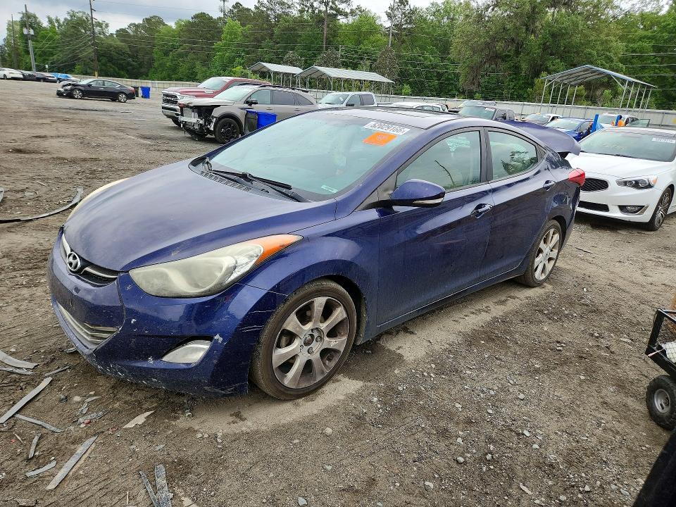 2013 Hyundai Elantra მანქანა იყიდება აუქციონზე, vin: 5NPDH4AEXDH446824, აუქციონის ნომერი: 52029166
