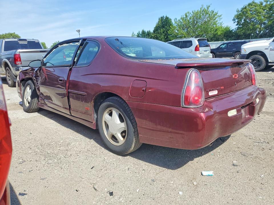 Aukcja sprzedaży 2002 Chevrolet Monte Carlo, vin: 2G1WX15K829192422, numer aukcji: 55321826