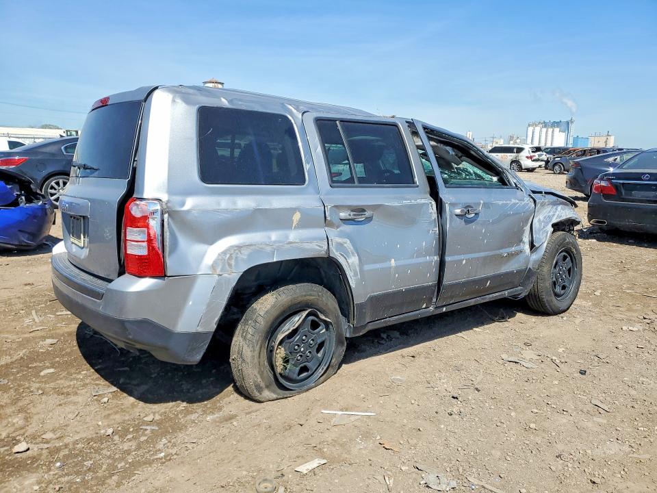 2016 Jeep Patriot მანქანა იყიდება აუქციონზე, vin: 1C4NJPBA4GD813958, აუქციონის ნომერი: 53354846