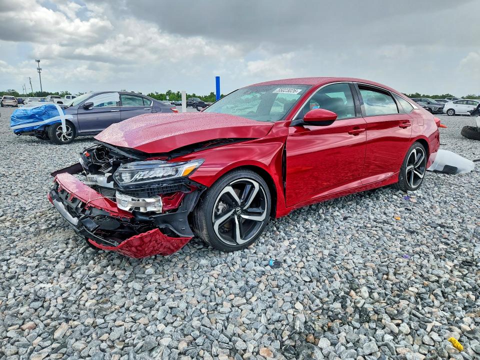 2020 Honda Accord მანქანა იყიდება აუქციონზე, vin: 1HGCV1F35LA031542, აუქციონის ნომერი: 55023026