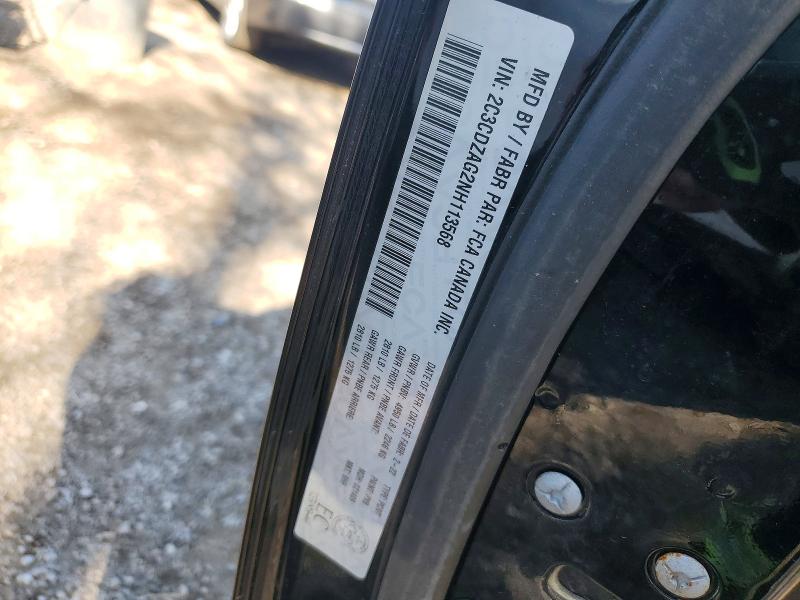 Продажа на аукционе авто 2022 Dodge Challenger, vin: 2C3CDZAG2NH113568, номер лота: 48290736