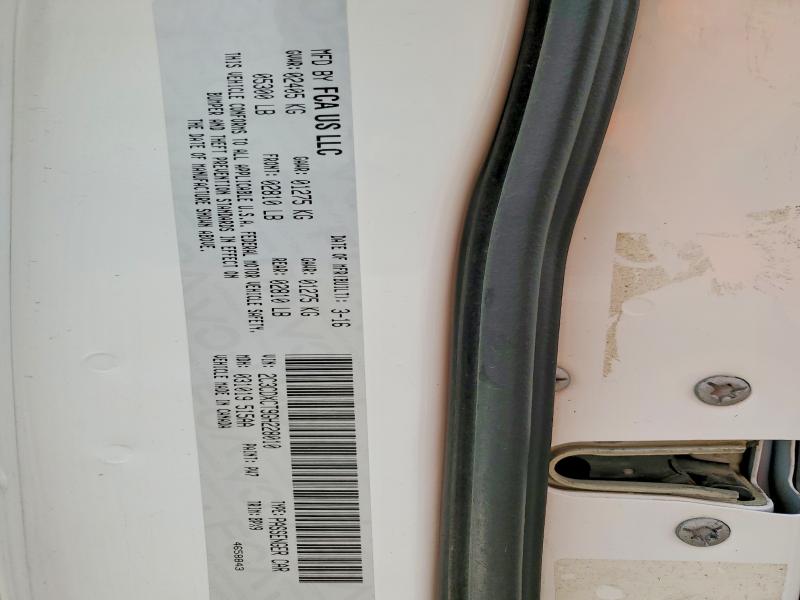 Продажа на аукционе авто 2016 Dodge Charger, vin: 2C3CDXCT9GH228010, номер лота: 52190566