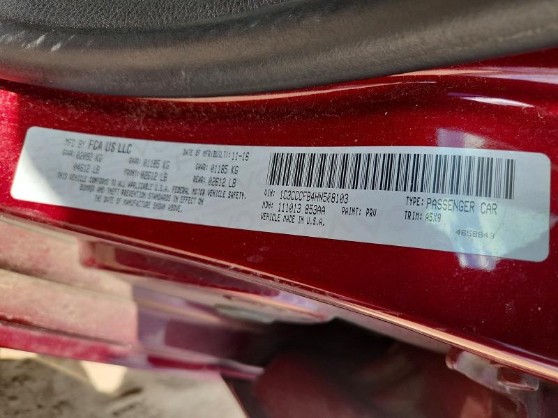 Продаж на аукціоні авто 2017 Chrysler 200, vin: 1C3CCCFB4HN508103, номер лоту: 53874146