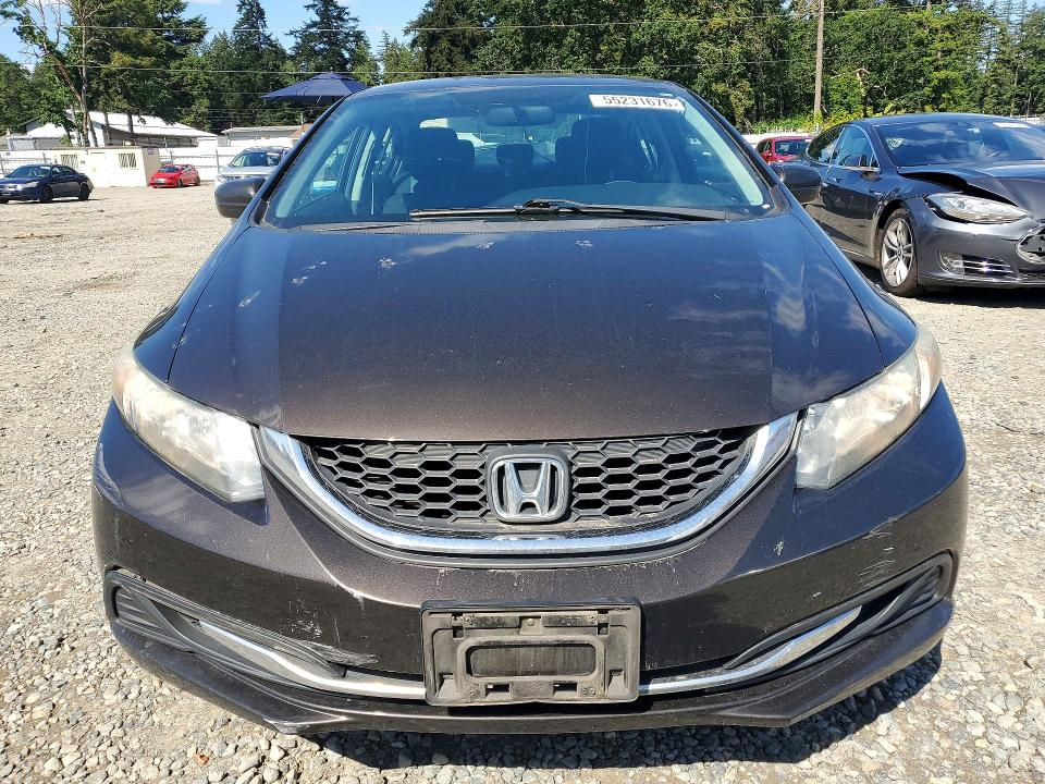 55231676 :رقم المزاد ، 2HGFB2F51EH536379 vin ، 2014 Honda Civic مزاد بيع