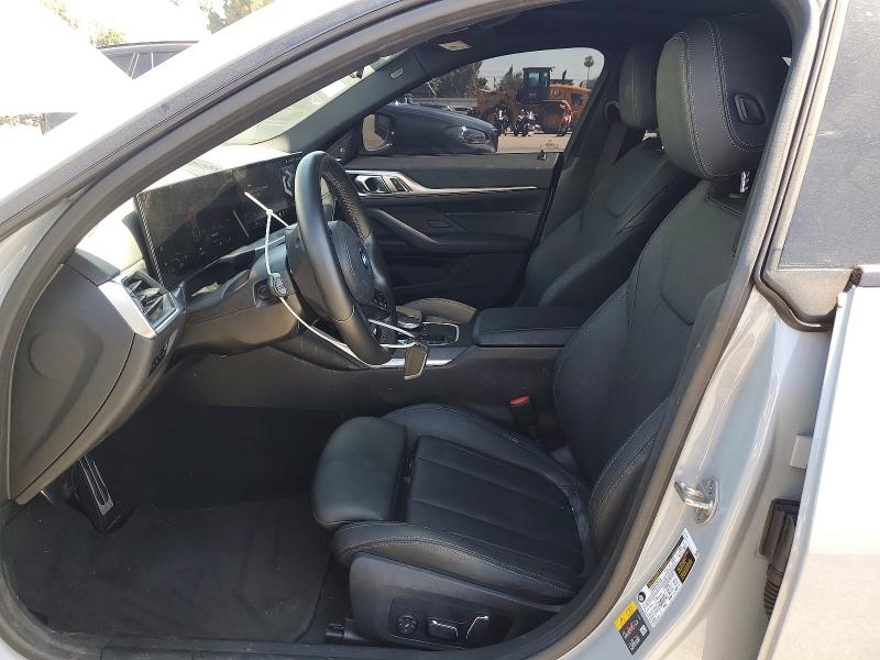 Aukcja sprzedaży 2024 Bmw I4, vin: WBY43AW04RFS79810, numer aukcji: 53552406