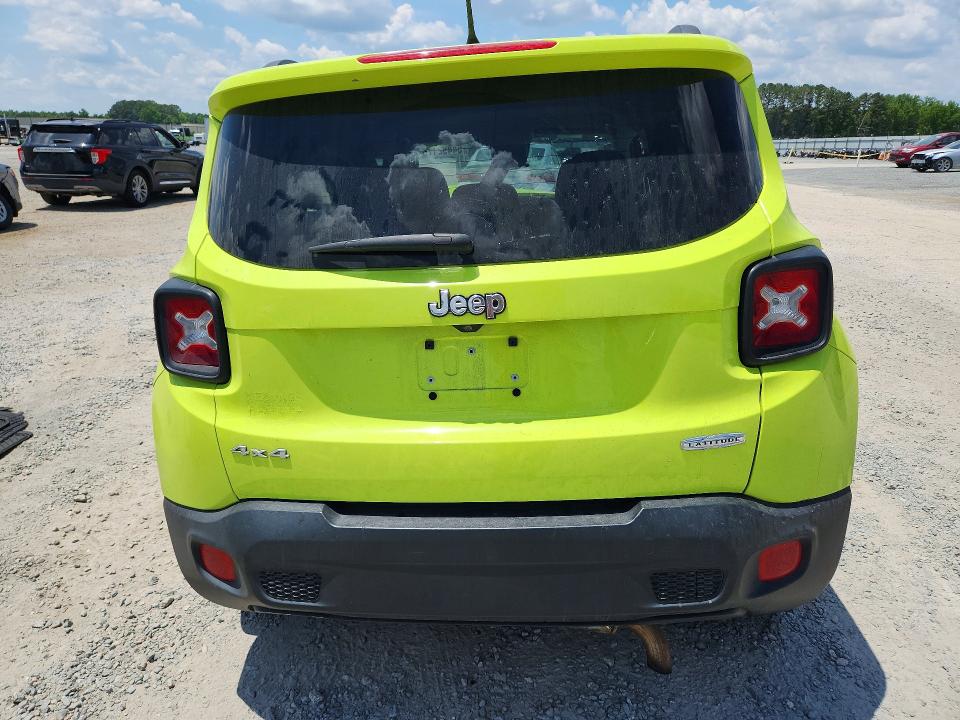 2017 Jeep Renegade მანქანა იყიდება აუქციონზე, vin: ZACCJBBB7HPG49935, აუქციონის ნომერი: 54492176